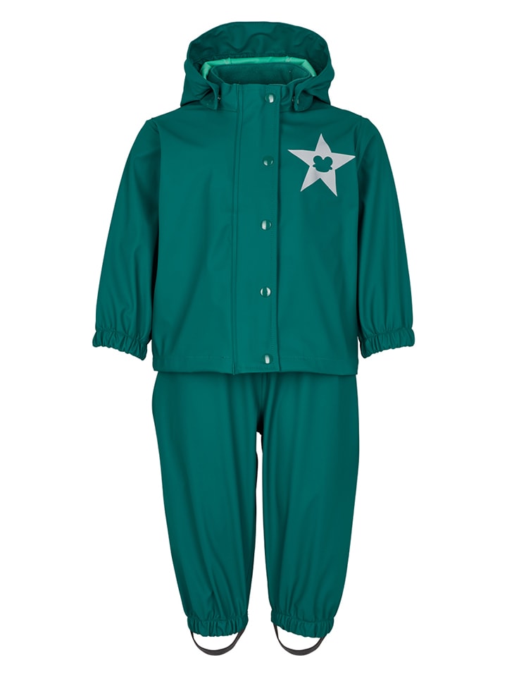 Fred´s World by GREEN COTTON 2tlg. Regenoutfit in Grün günstig kaufen