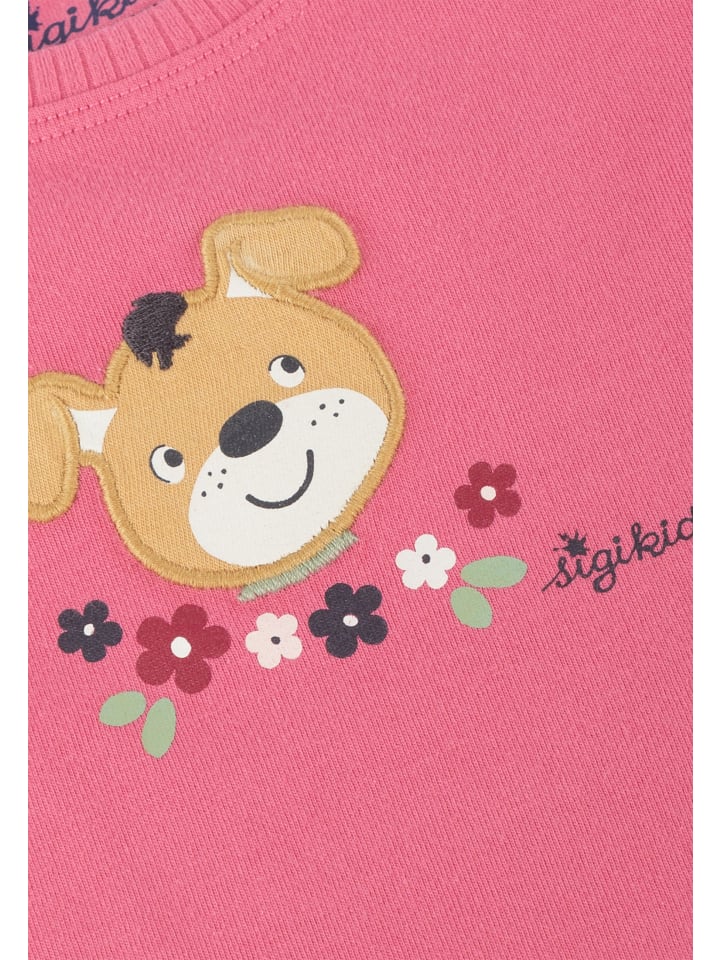 Sigikid T-Shirt Funny Dog in Rosa günstig kaufen