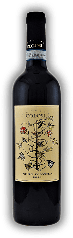 Colosi, Nero d'Avola, IGP, 2021, Sizilien  Colosi, Nero d'Avola, IGP, 2021, Sizilien   Jahrgang 2021 - 0,75	 Liter - Vol 14%