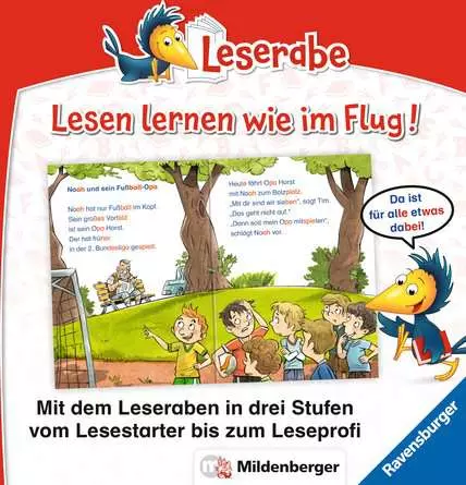 Leserabe mit Mildenberger Silbenmethode: Fußballgeschichten