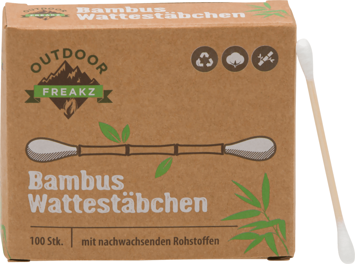 Wattestäbchen Bambus, 100 St