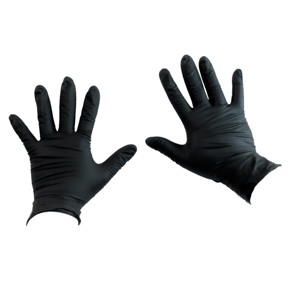 Efalock Emotion Vinyl Handschuhe Schwarz S 100 Stück