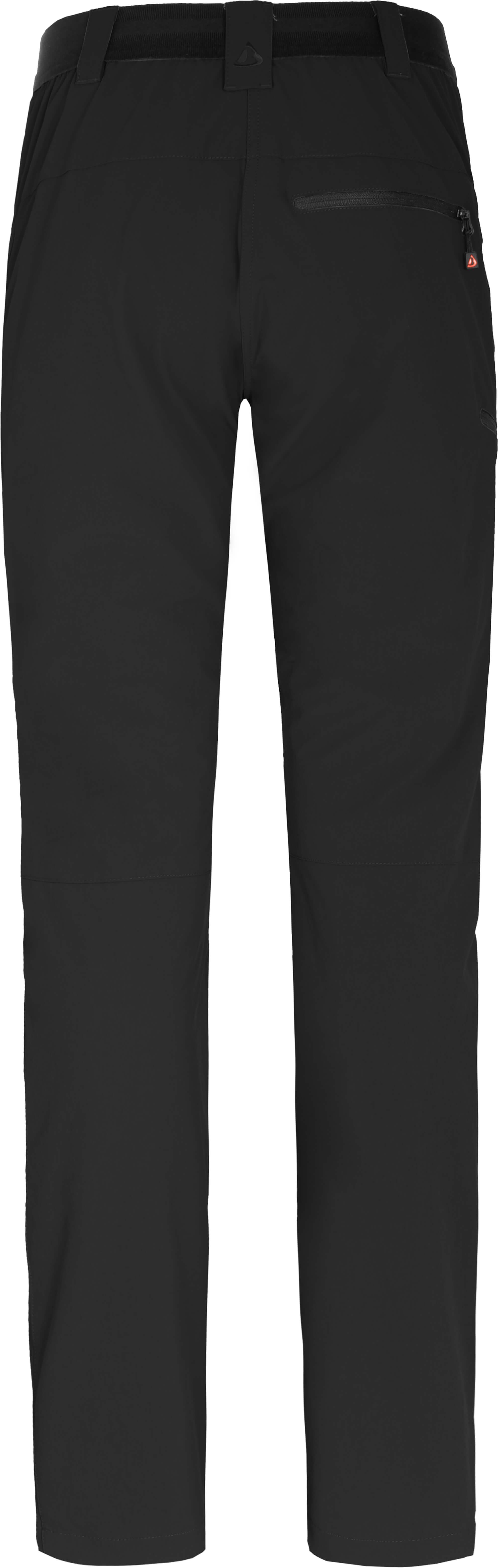 Bergson Outdoorhose RITAMÄKI COMFORT Damen Winter-Wanderhose, warm gefüttert, elastisch, Kurzgrößen, schwarz