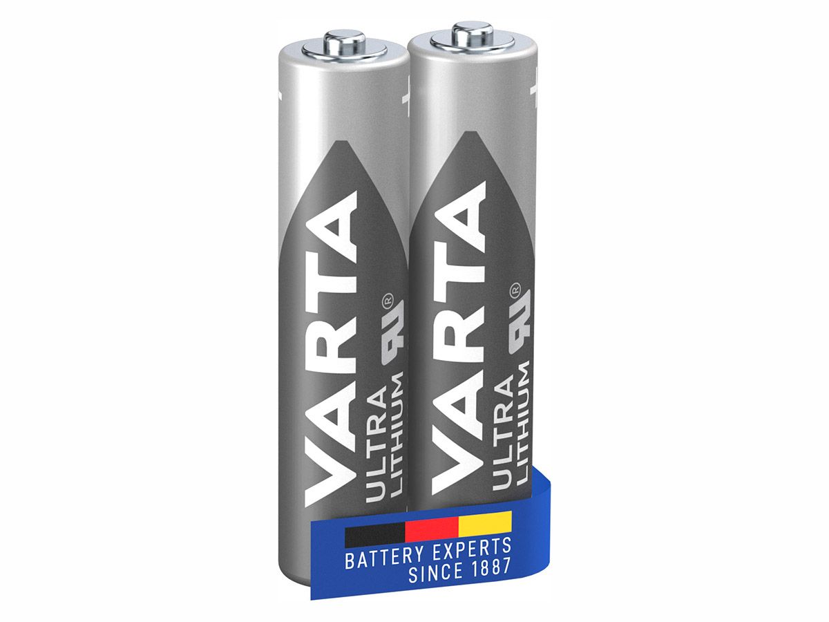 Varta 2x Ultra Lithium AAA Batterien
