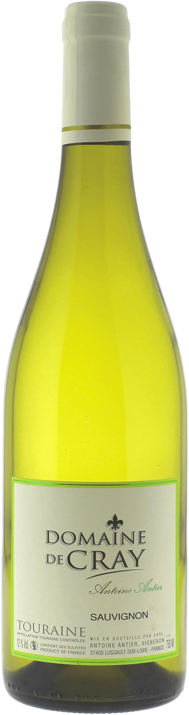 Touraine sauvignon  domaine de cray 2021