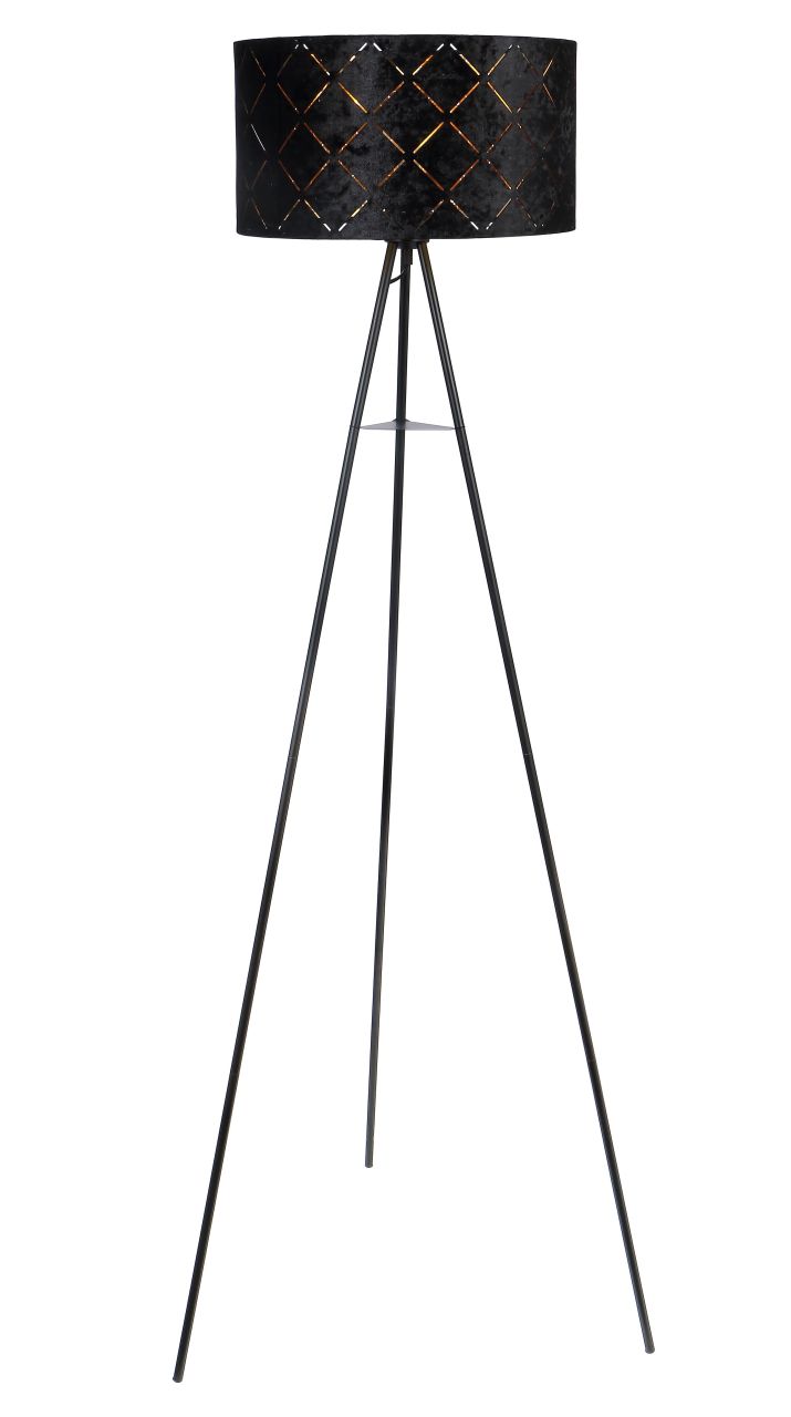 Globo Lighting - SUNNA - Stehleuchte Metall schwarz, 1x E27