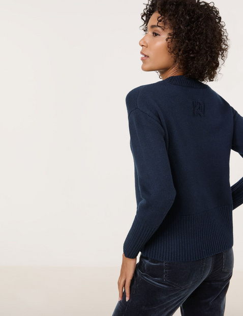 Strickpullover mit Turtleneck