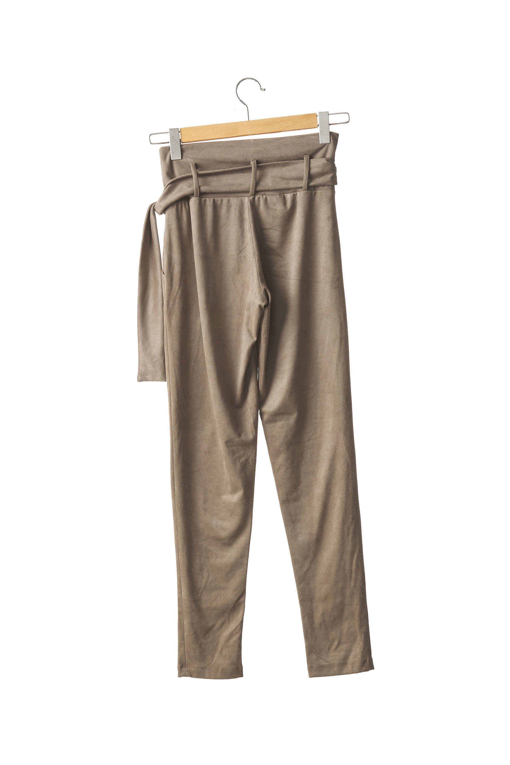 Fragile Pantalons Maternite Femme couleur beige