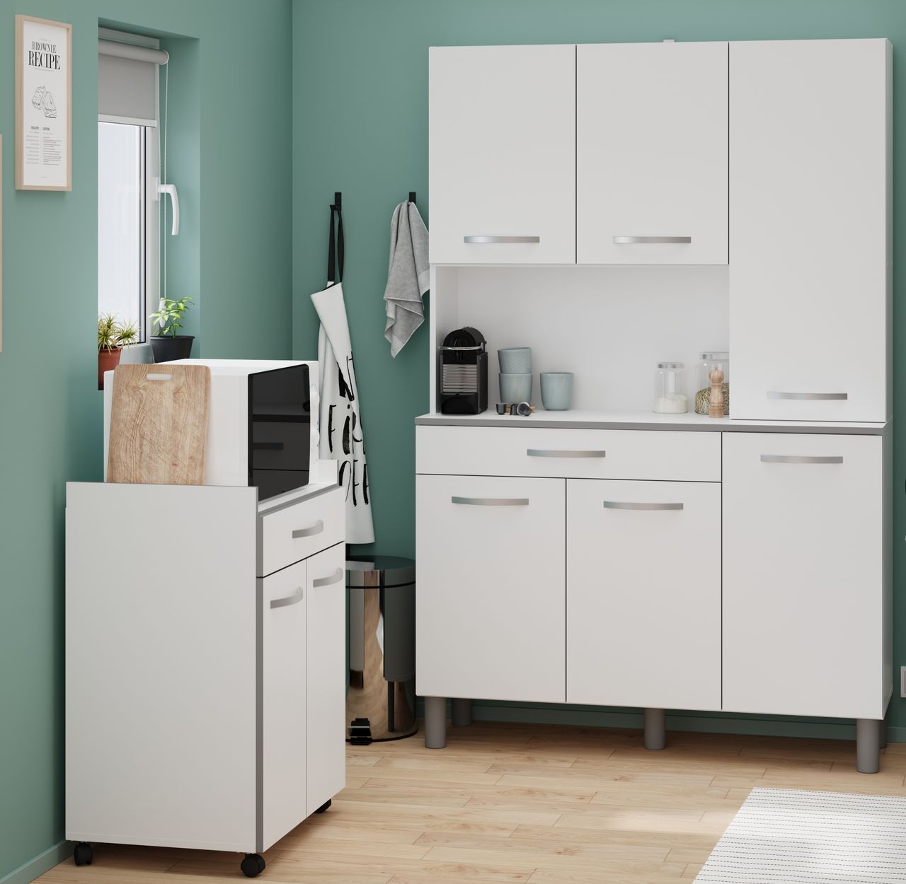 Parisot Parisor, Buffet Set, Season 1 - Weiss
