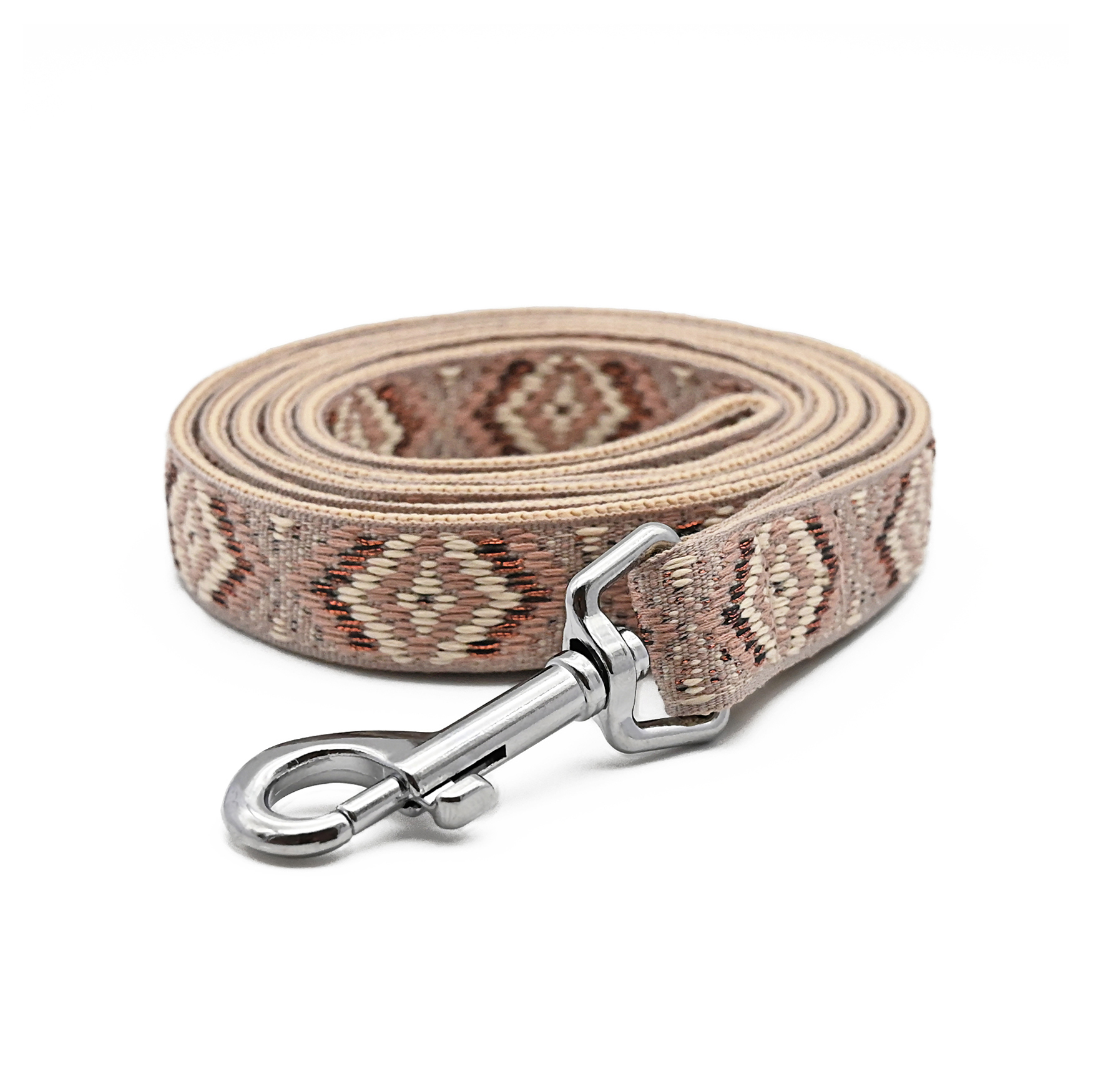 THE DOG IDEA Hundeleinen THE DOG IDEA Boho-Chic Hundeleine Nude 2 m