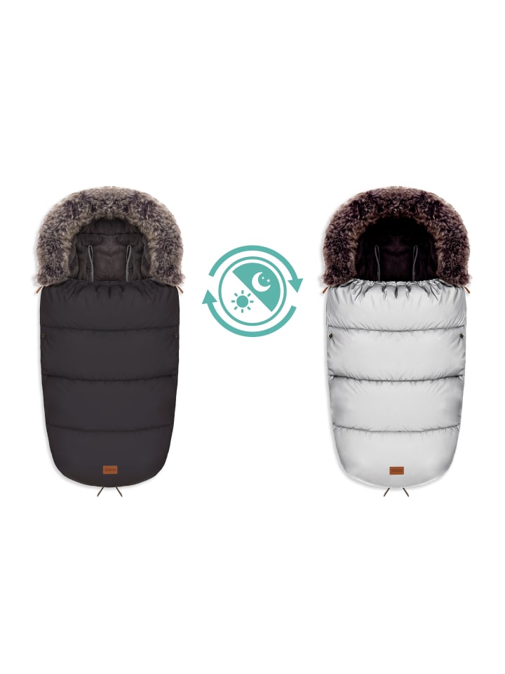 fillikid Winterfußsack Manaslu Reflect Exklusiv in Schwarz günstig kaufen onesize