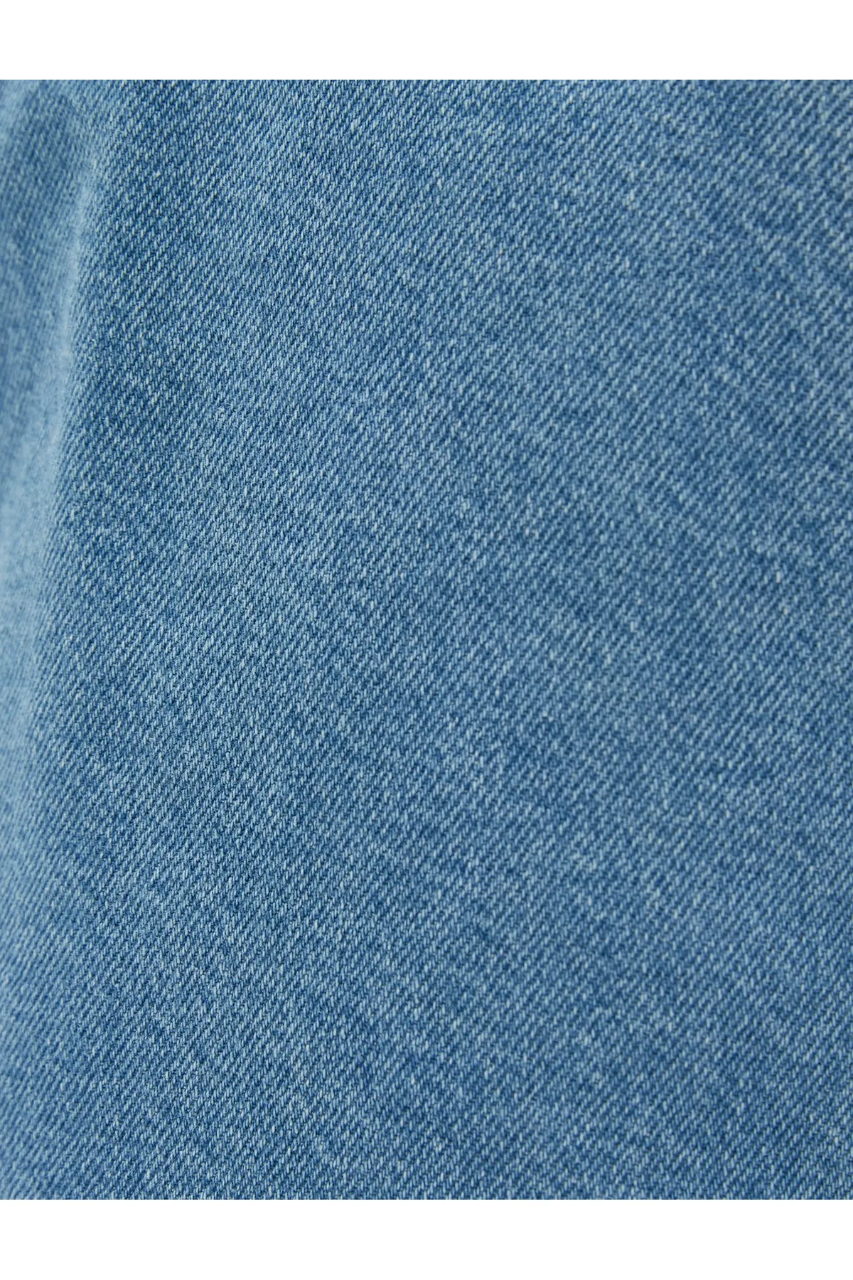 Koton  Jeans mit elastischem Bund, entspannter Schnitt, hohe Taille – Baggy-Jeans