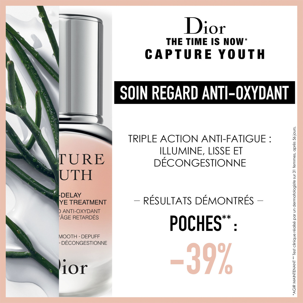DIOR Capture Youth Soin regard anti-oxydant Signes de l'âge  retardés