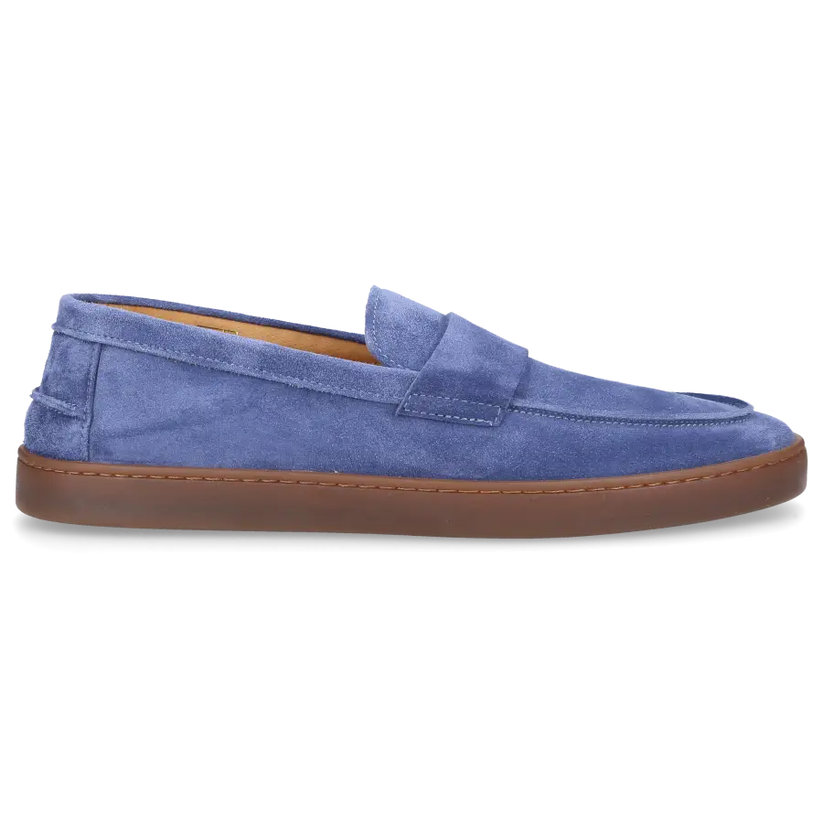 Henderson - Loafer SIFNOS Veloursleder - blau