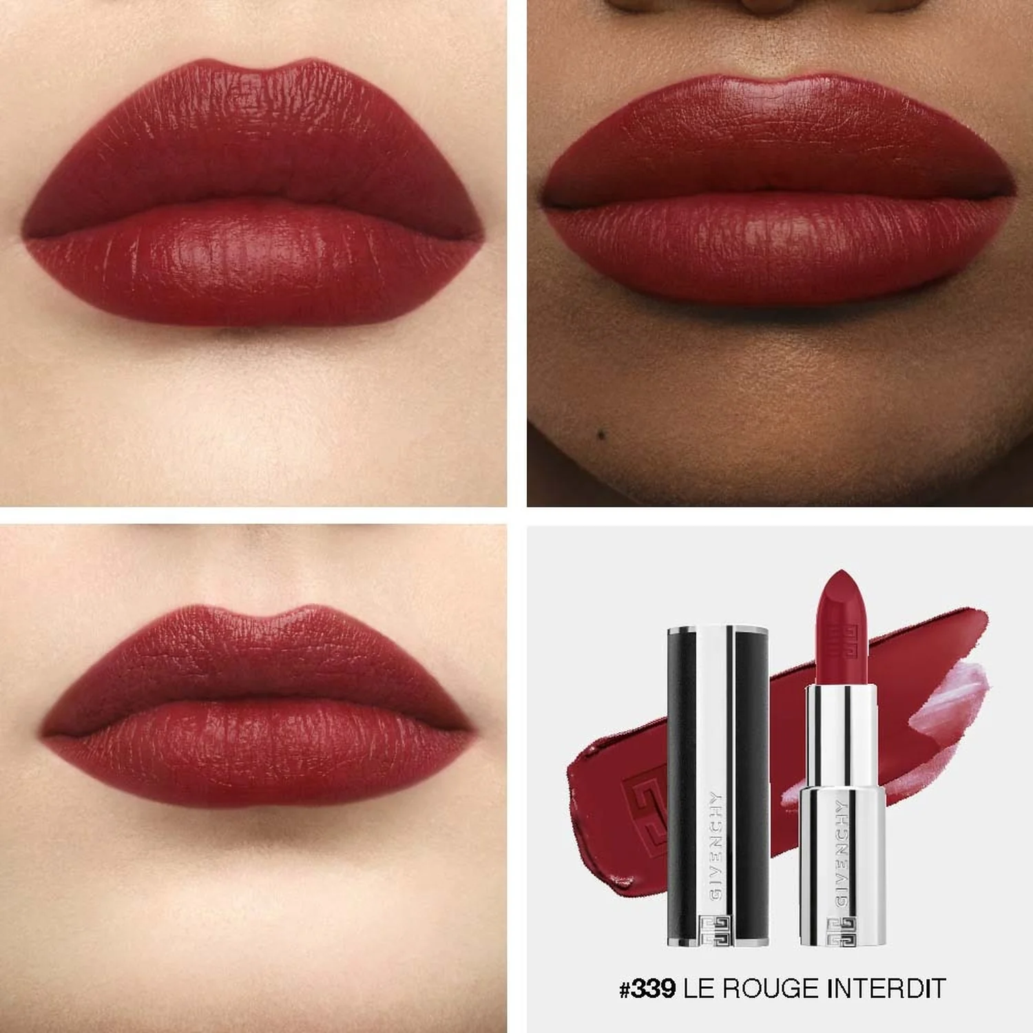 Batom de seda intensa Le Rouge Interdit