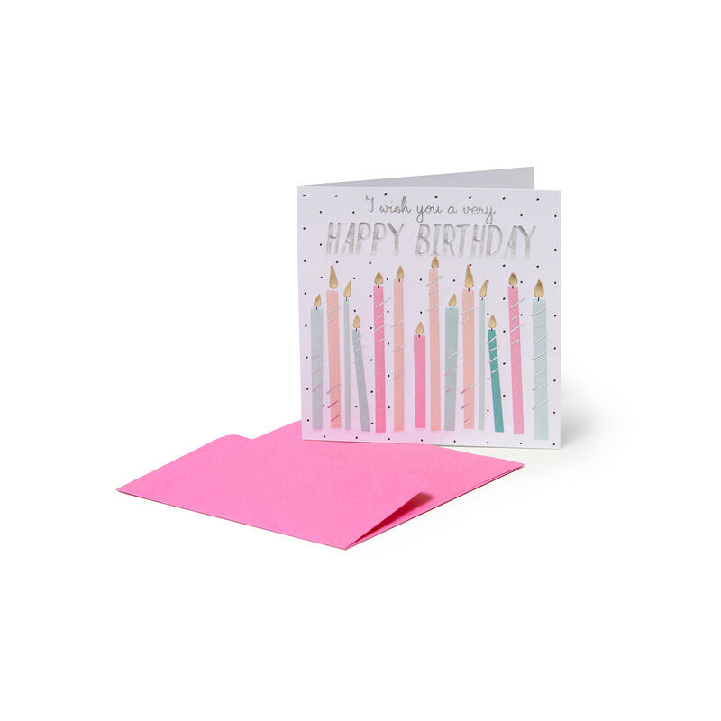 Cartão de felicitações de aniversário