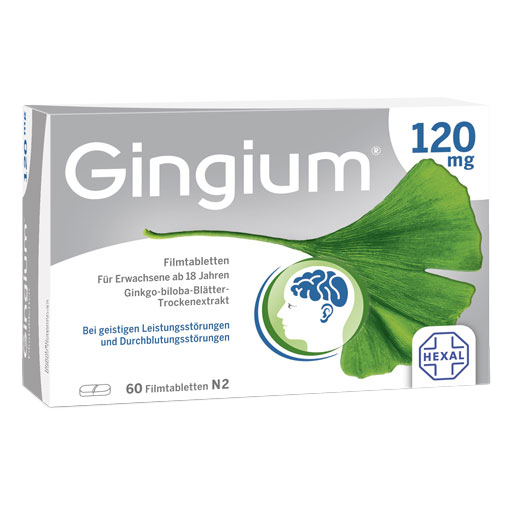 GINGIUM 120 mg Filmtabletten  60 St  Filmtabletten
