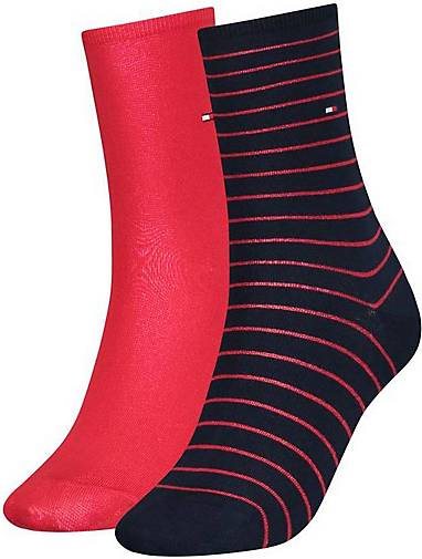 TOMMY HILFIGER Socken Women's Patterned Styles 2P 2er Pack