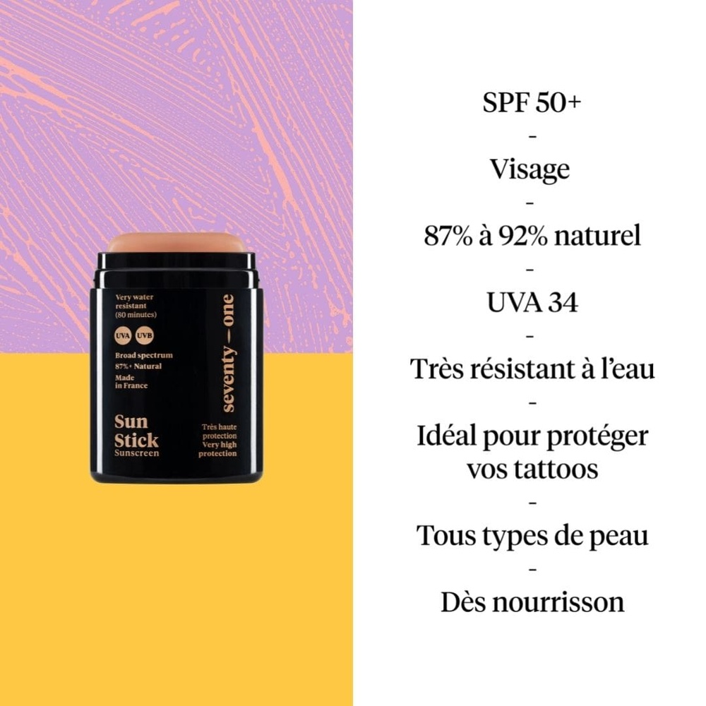 seventyOne percent Sun Stick – THE PACHAMAMA - SPF50+ STICK