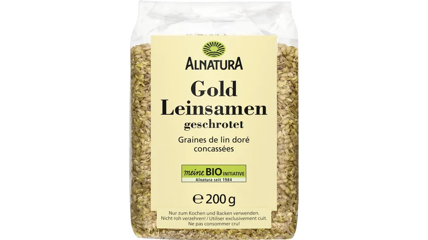 Alnatura Bio Goldleinsamen, geschrotet 200 g