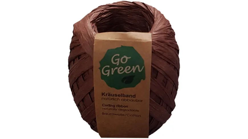 TRUBA GoGreen Raffia-Knäuel braun 30 m