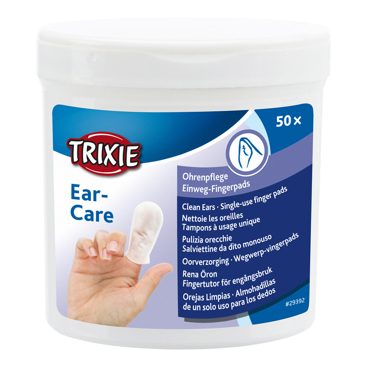 Trixie Ohrenpflege Einweg-Fingerpads 50Stk. kaufen bei ZooRoyal
