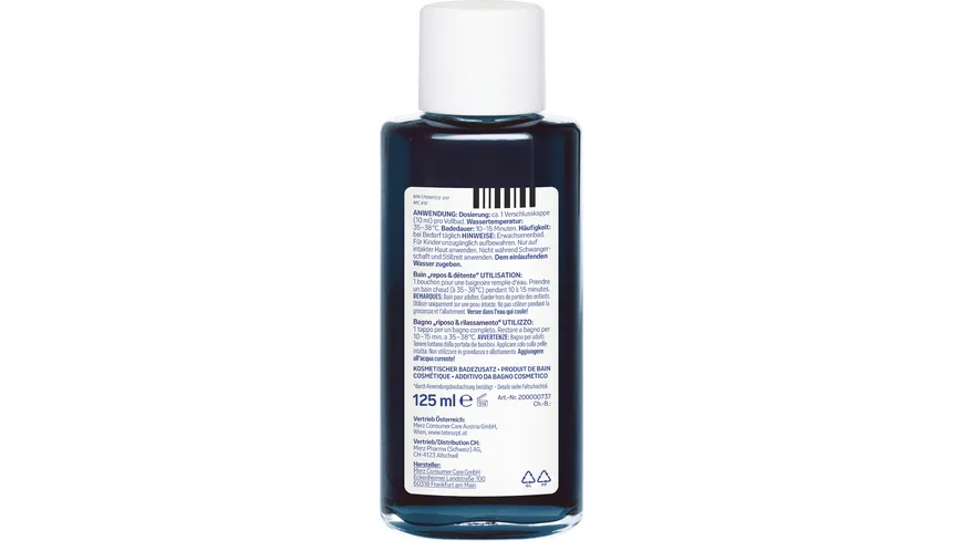 tetesept Badekonzentrat Ruhe & Entspannung 125 ml