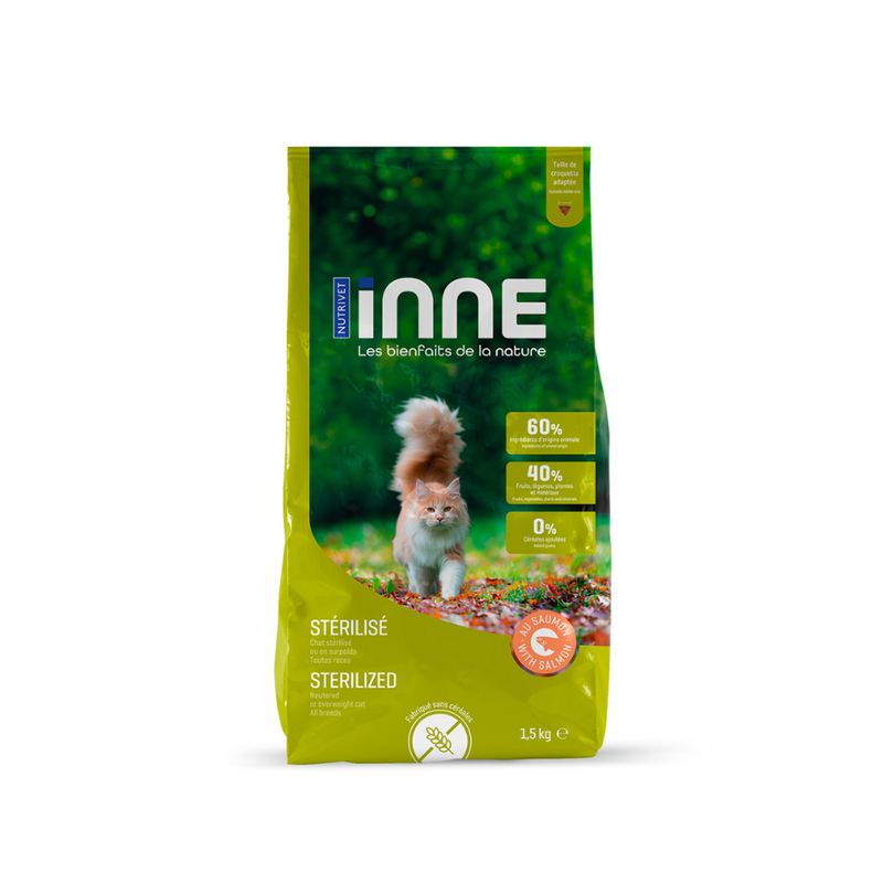 Nutrivet Inne Cat Sterilized Lachs zu TOP-Preisen
