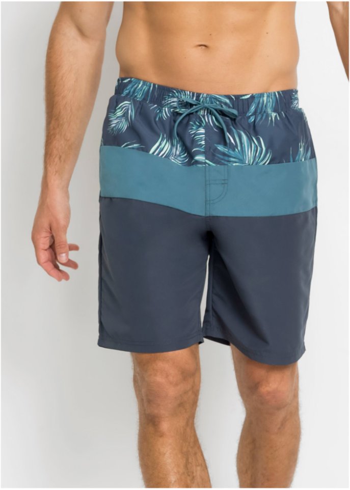 Badeshorts Herren aus recyceltem Polyester