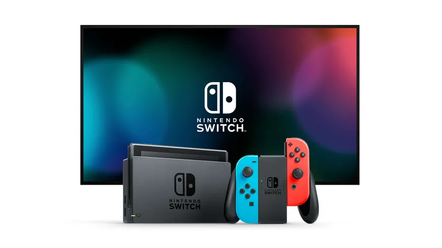 Nintendo Switch - Konsole Neon-Rot / Neon-Blau