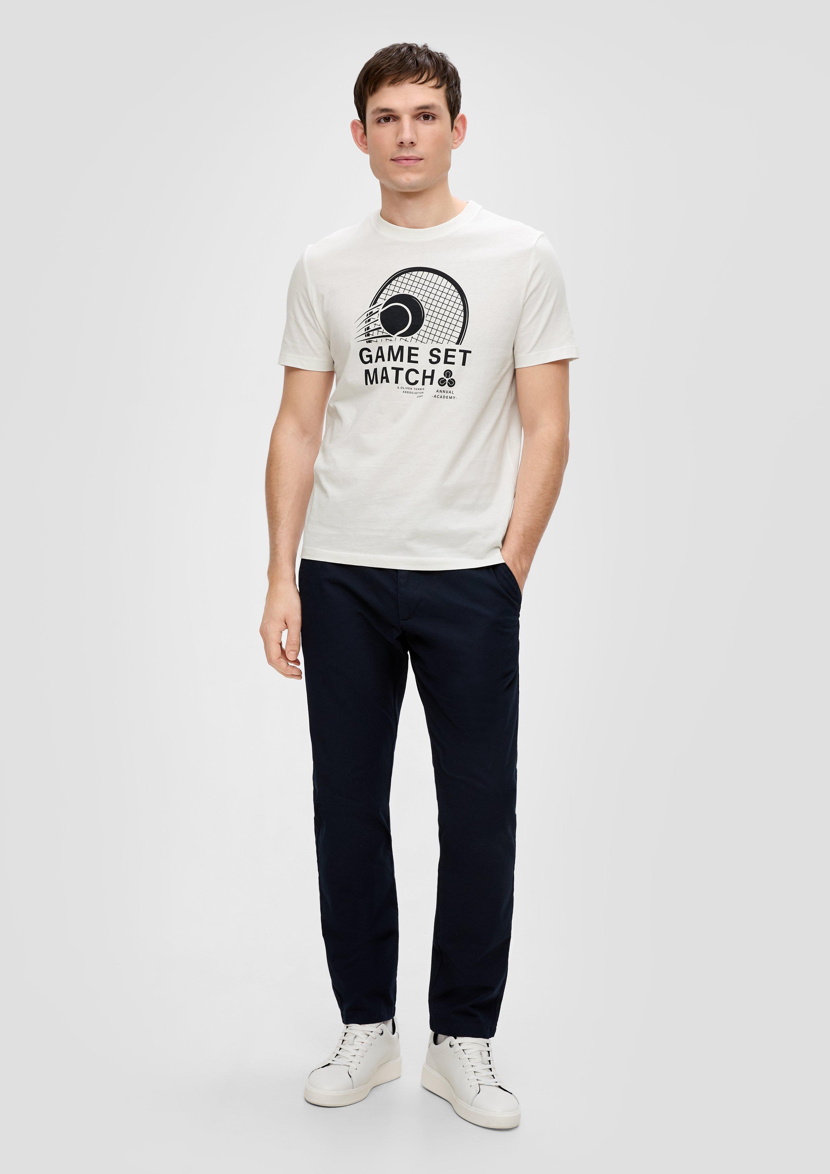 T-Shirt mit Frontprint  2141461-01D3
