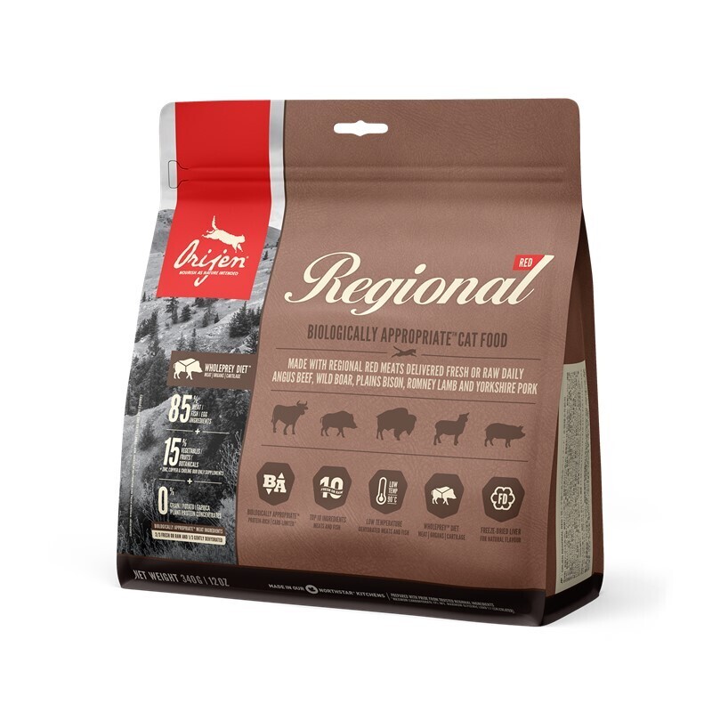 Orijen Trockenfutter Orijen Regional Red Cat 340 g