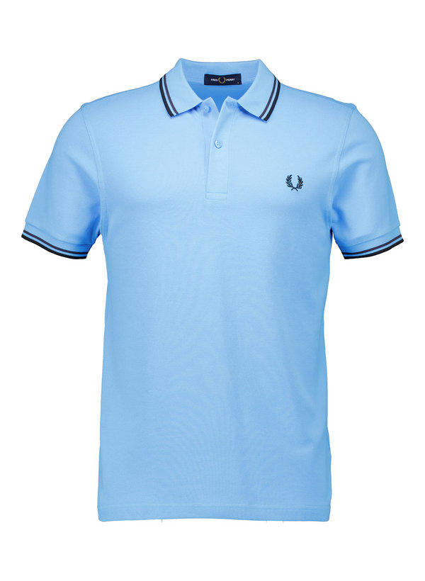 Fred Perry, Polo-Shirt, Baumwoll-Piqué, türkis