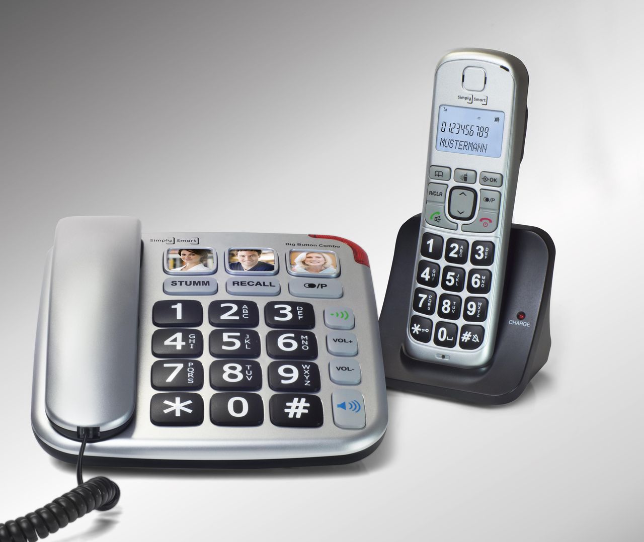 SimplySmart Simply Smart Big Button Combo mit Zusatz-Set