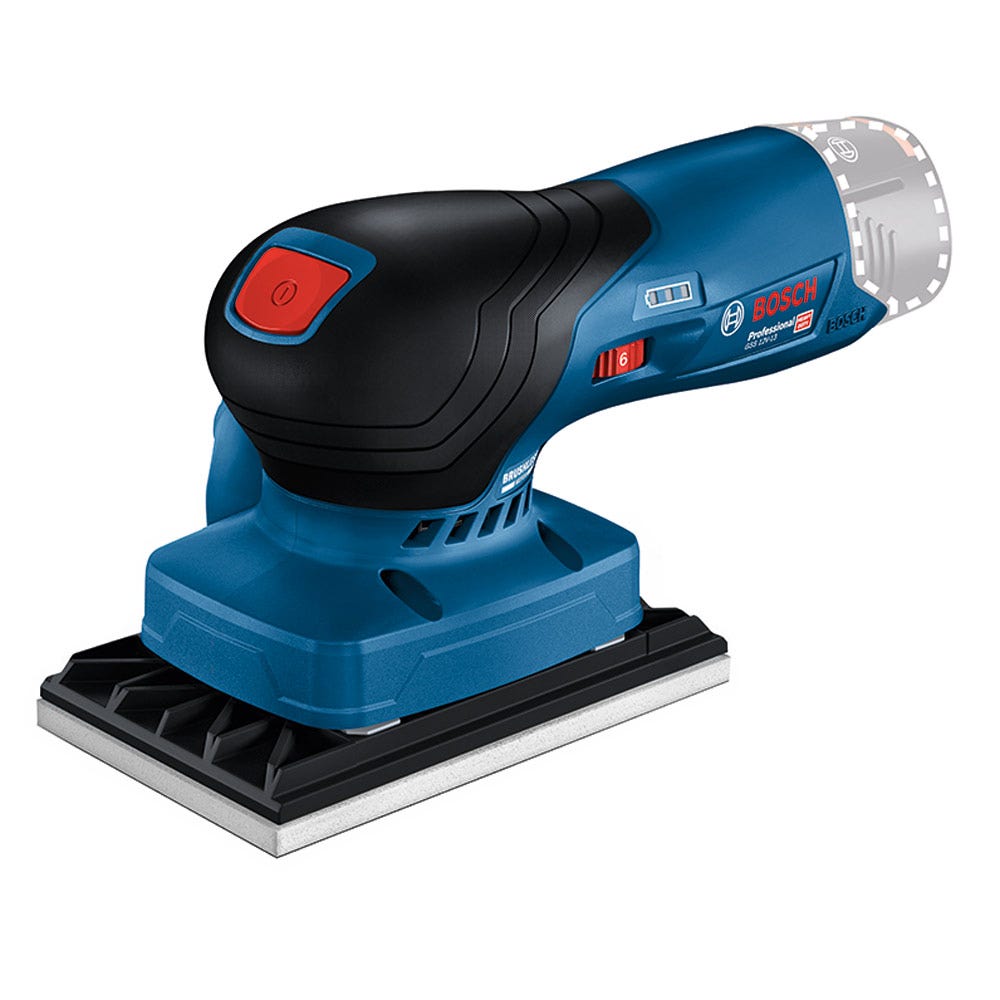 Lixadeira orbital sem escovas BOSCH 12 V Skin GSS 12 V-13 06019L0040 3 em 1