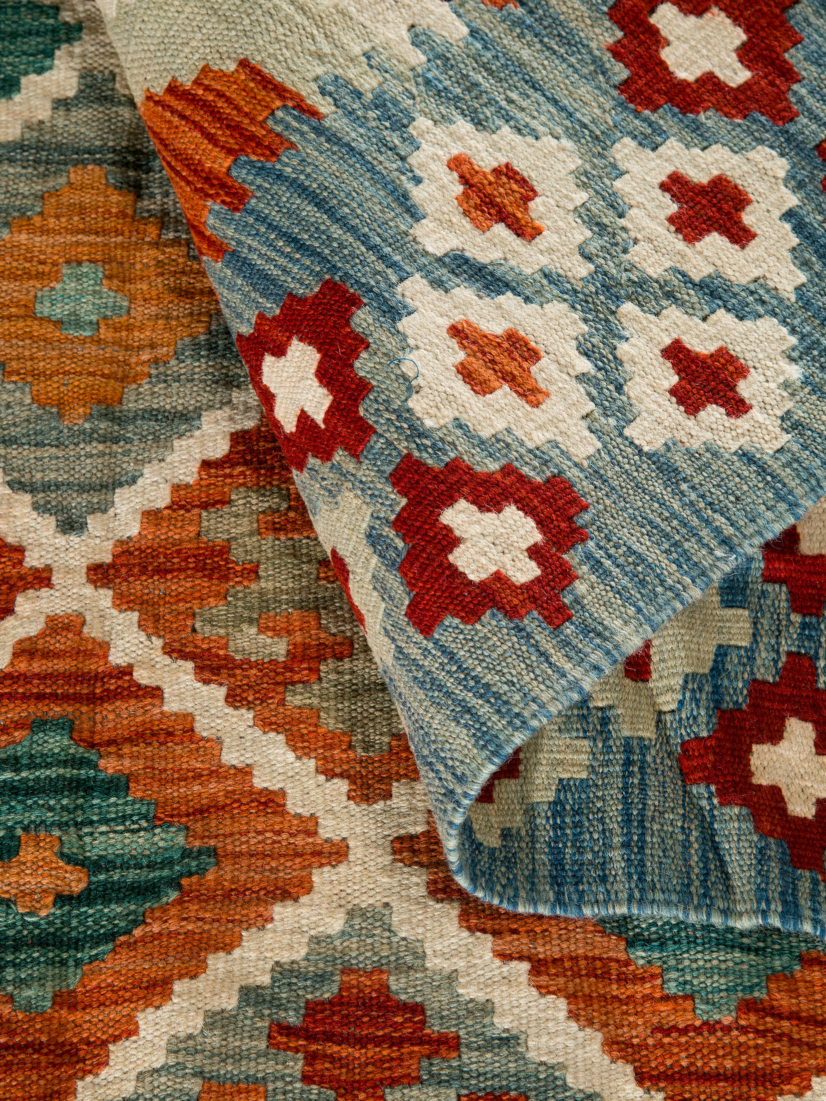 Afghan Kelim ca. 169 x 246 cm, Unikat / Einzelstück