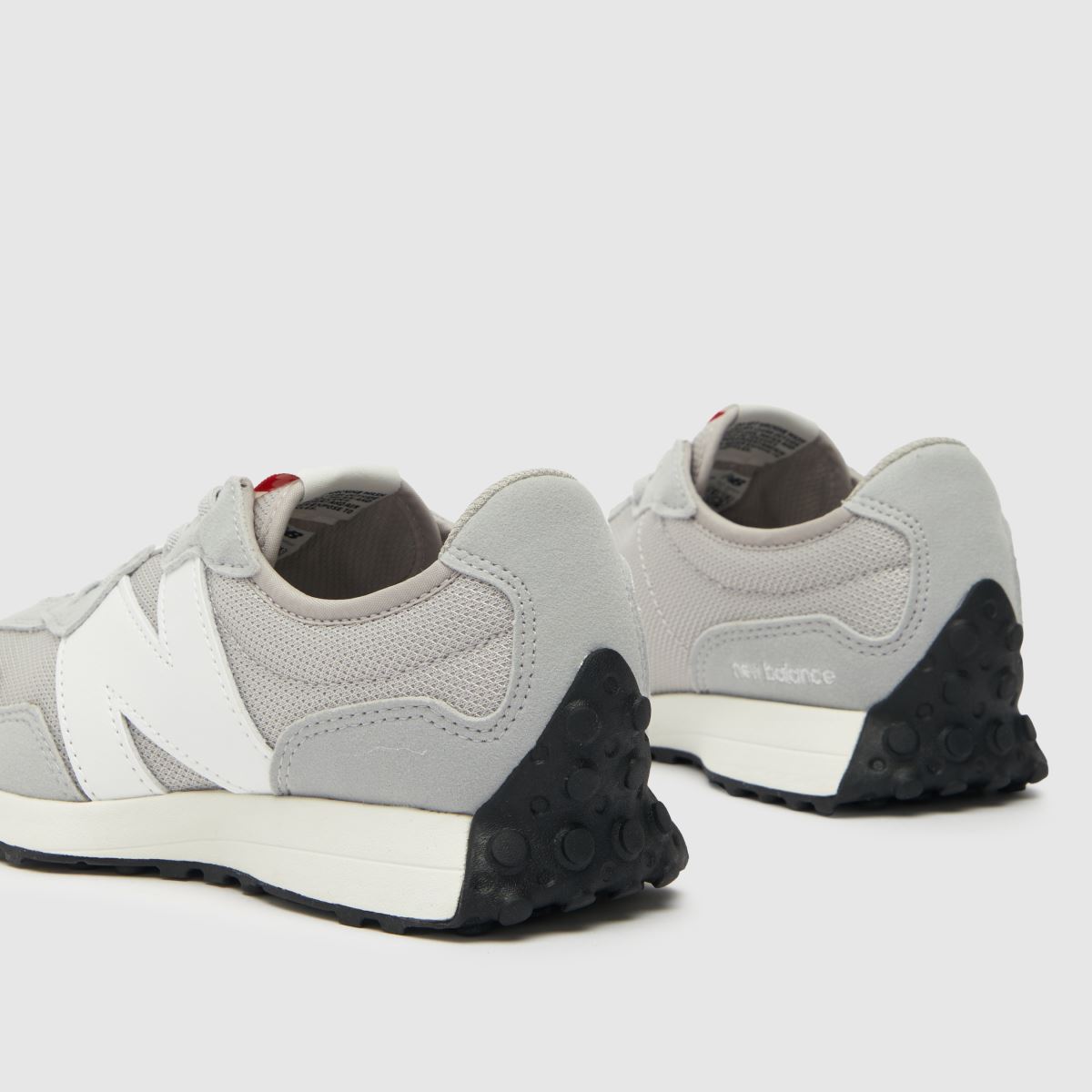 New Balance ljusgrå 327 Junior träningsskor