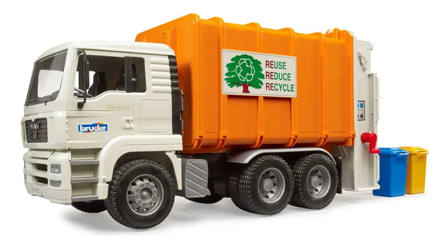 BRUDER - MAN TGA Müll-LKW Hecklader