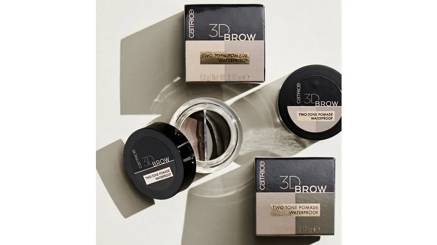 Catrice 3D Brow Two-Tone Pomade Waterproof 5 g 010 - Light To Medium
