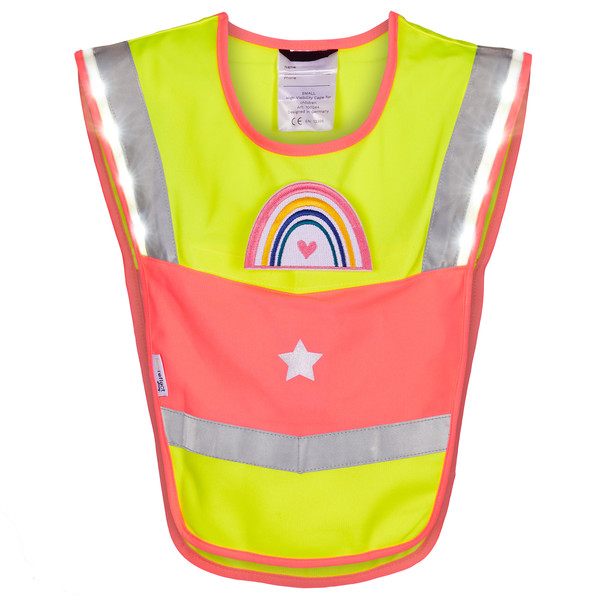 LED HIGH VISIBILITY CAPE Kinder - Weste