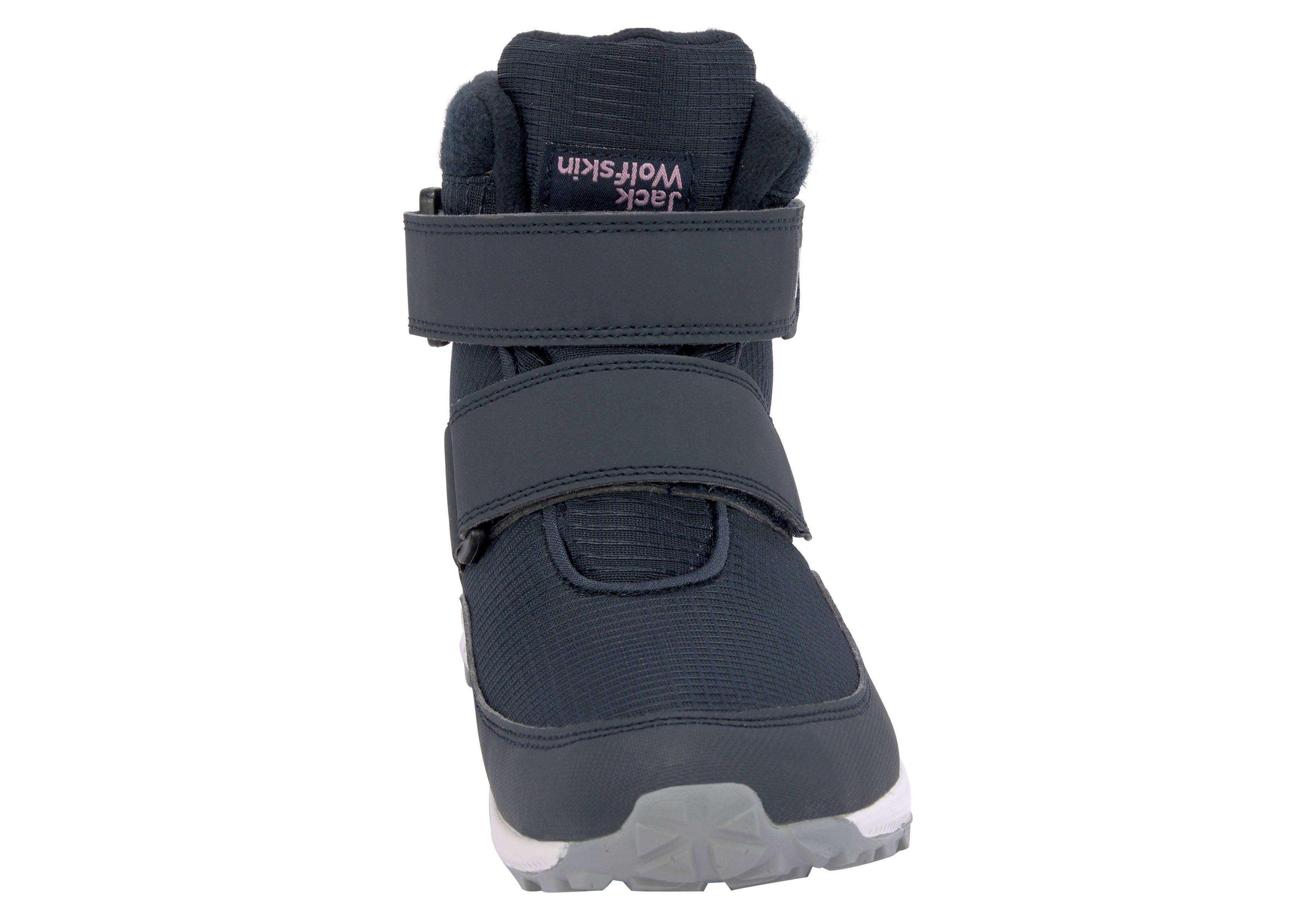 Jack Wolfskin POLAR FOXX TEXAPORE K Outdoorwinterstiefel wasserdicht und wärmend mit Klettverschluss