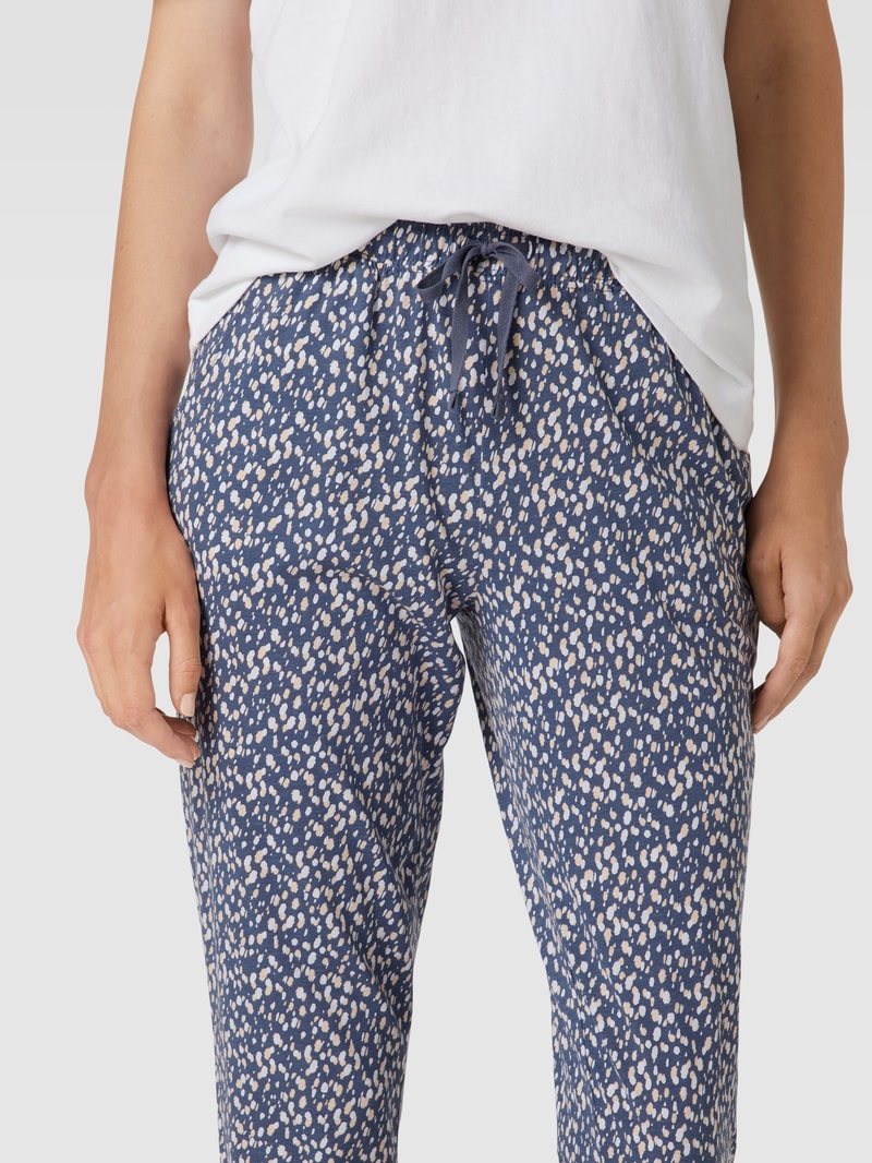 Pyjama-Hose mit elastischem Bund Modell 'Dreams' in blau