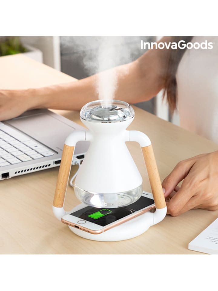 InnovaGoods Luftbefeuchter in Weiß/ Natur - (B)15 x (H)17 x (T)11 cm günstig kaufen onesize