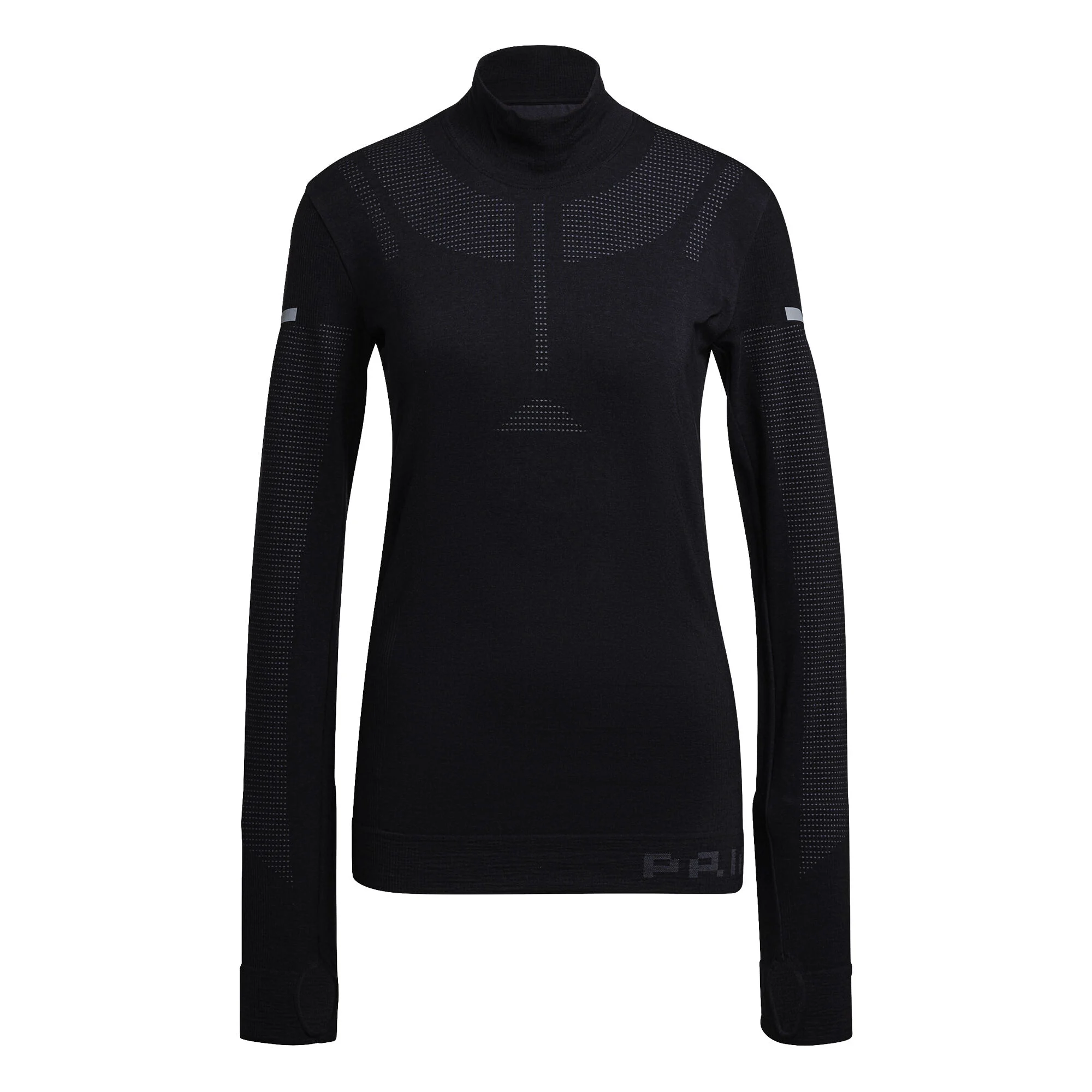Primeknit Longsleeve Damen - Schwarz
