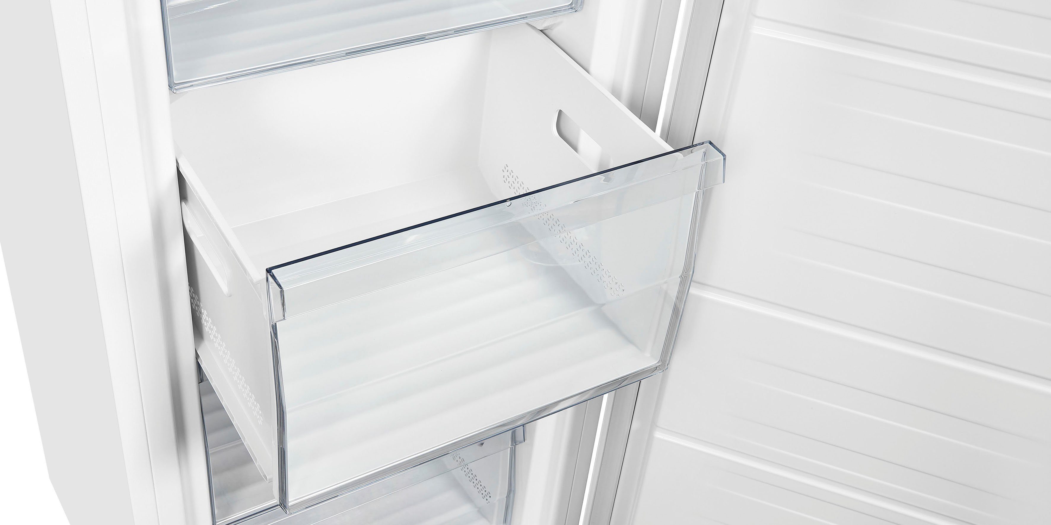 exquisit Gefrierschrank GS271-NF-H-010E weiss, 169,1 cm hoch, 55,9 cm breit