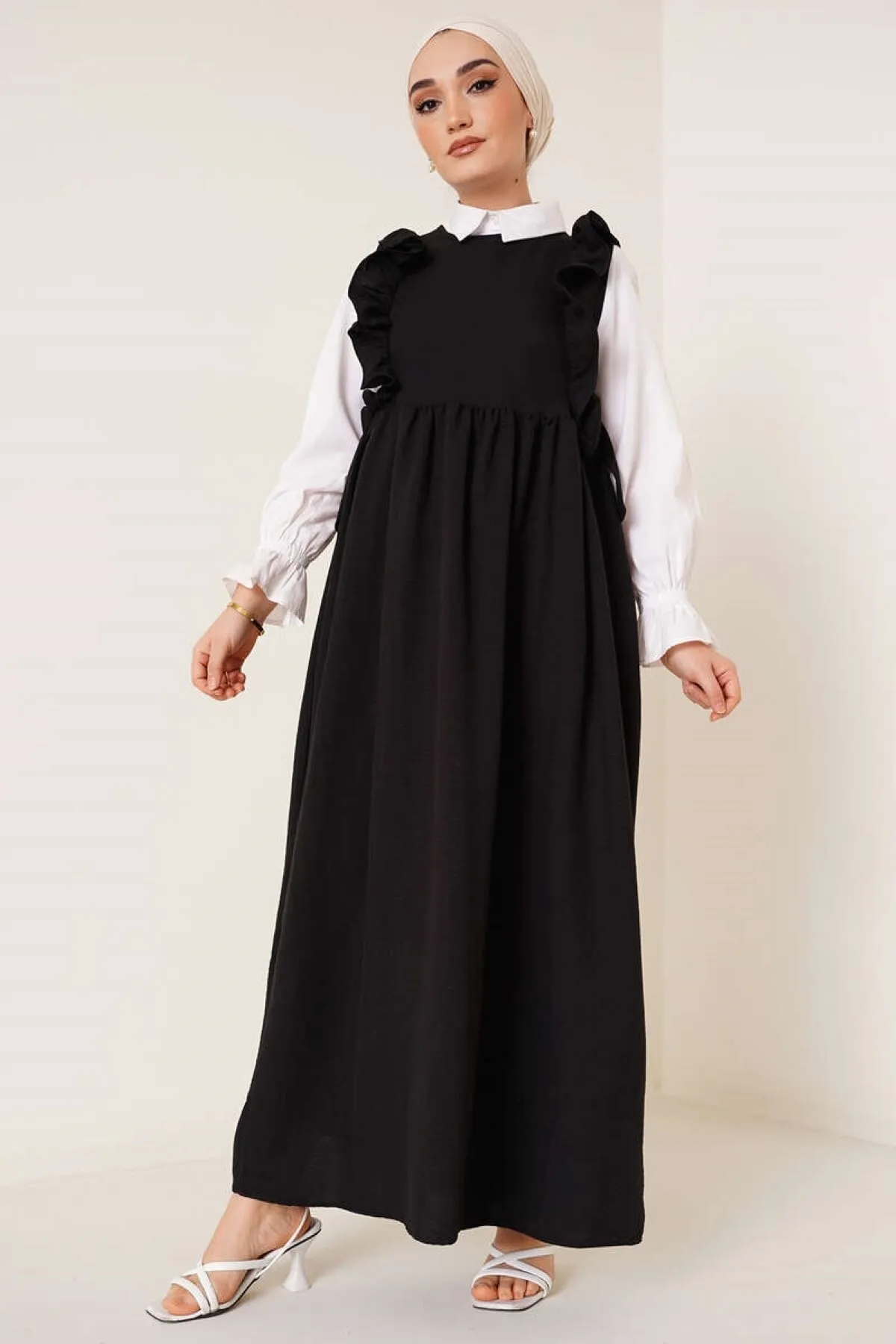 VOLT CLOTHİNG  Kleid - Schwarz - Tunika