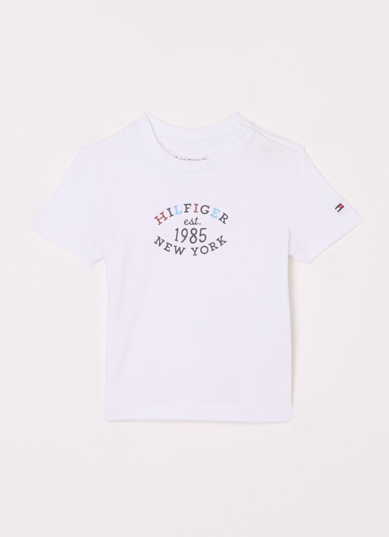 Tricou Tommy Hilfiger cu logo imprimat