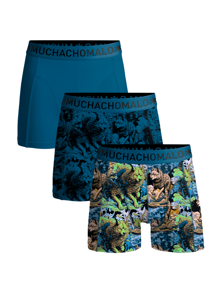 Muchachomalo 3er-Set: Boxershort in Mehrfarbig - für Herren günstig kaufen
