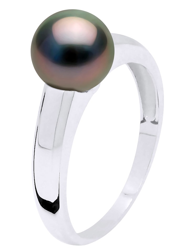 ATELIERS SAINT GERMAIN Silber-Ring mit Tahitizuchtperle günstig kaufen