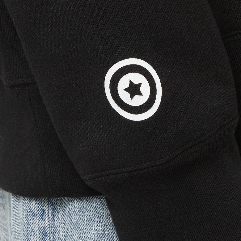 A Bathing Ape Shark Pullover Hoodie black